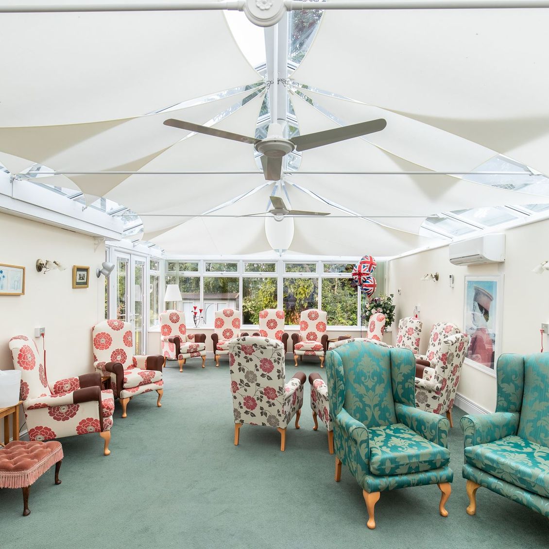 Falcon house sun room 
