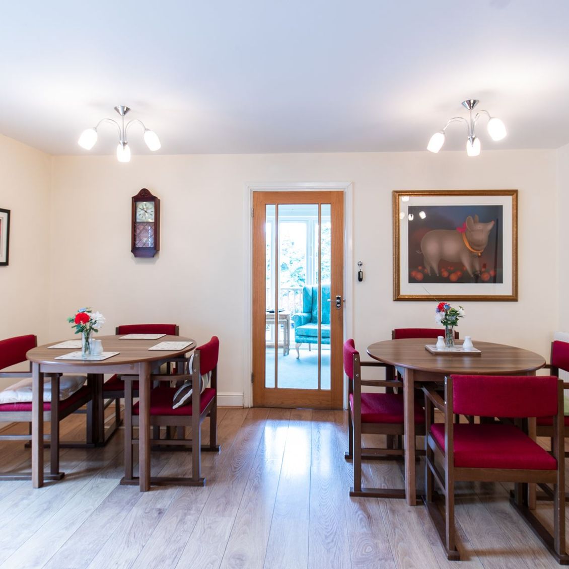 Dining room falcon house